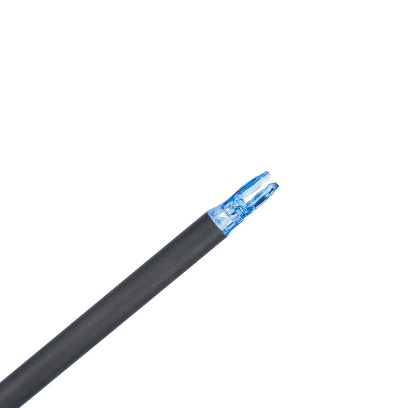 12Pcs Blue LED Lighted Archery Arrow Nock Tail for ID 6.2mm Arrow Shaft