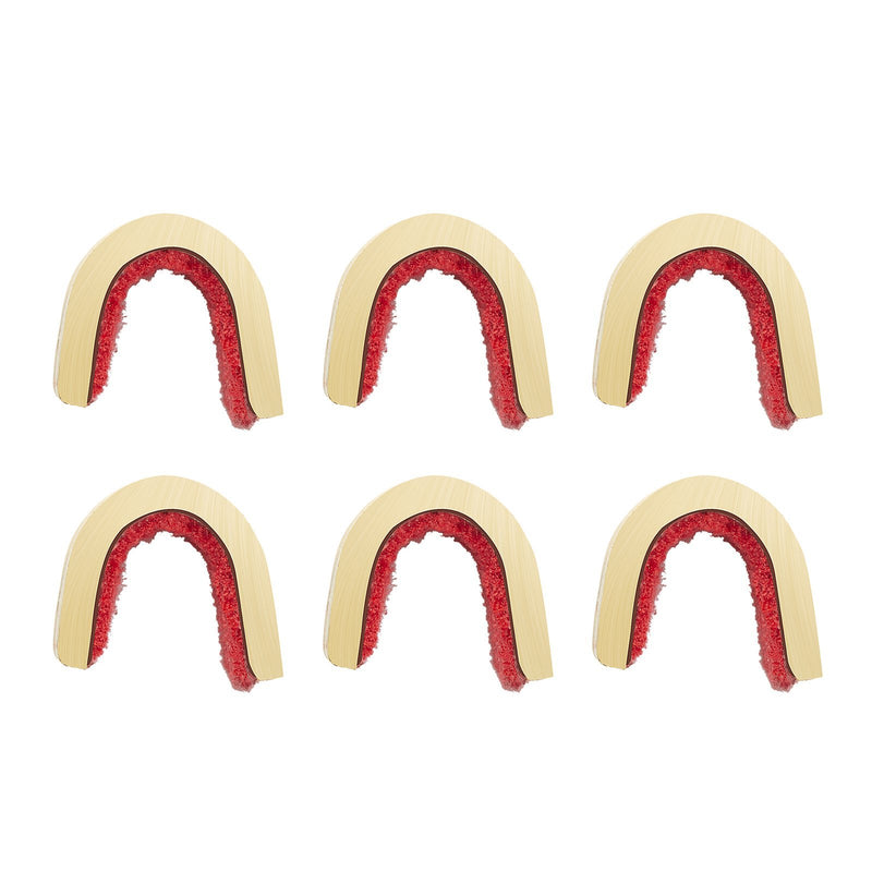 12Pcs Anti-Slip Copper Bowstring Nocks Protect Buckle Clips Nocking Points