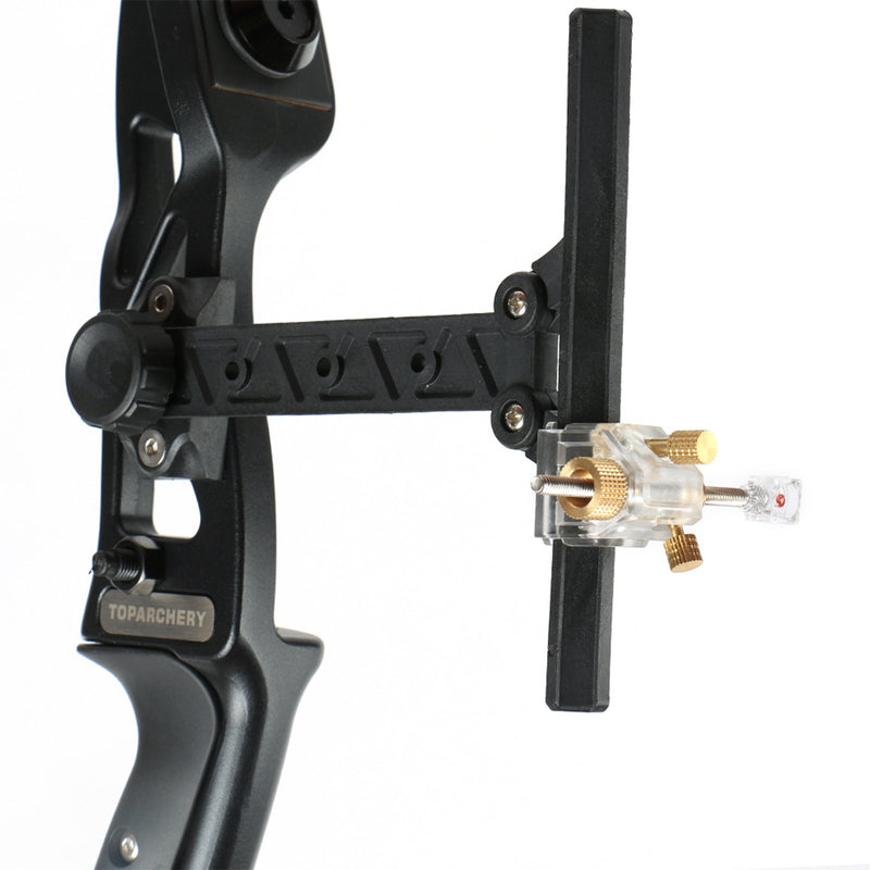 Archery Bow Sight T Shape Adjustable Plastic Sight Target Aiming Tool