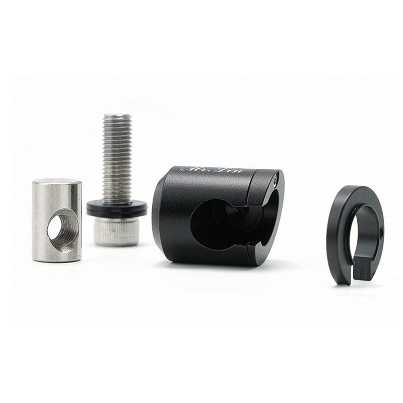 Archery Bow Stabilizer Double Sided Adjustable Aluminium Alloy V-Bar Connector for Recurve Bow Compound Bow