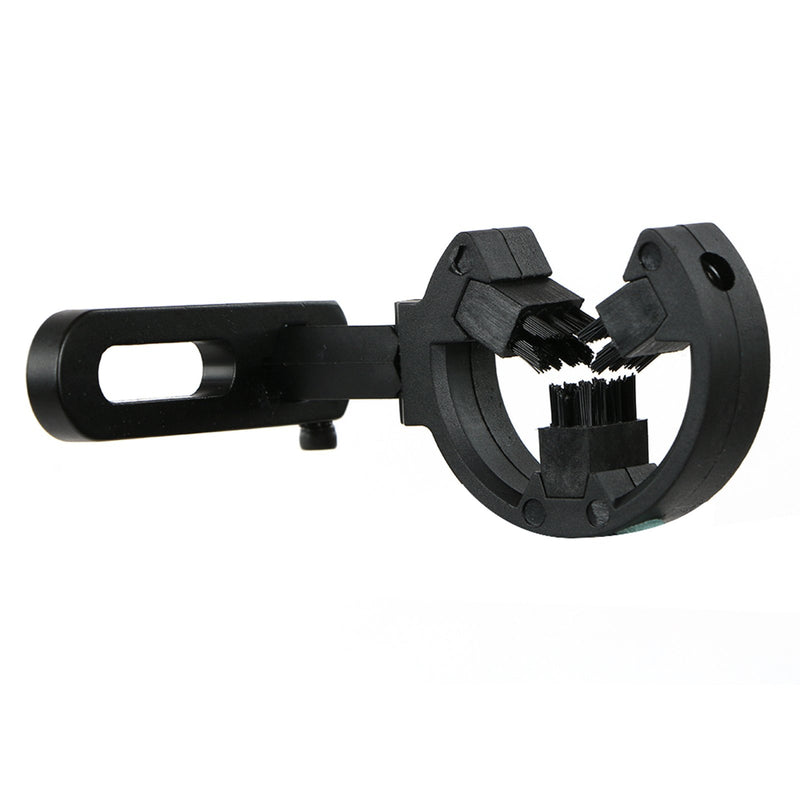 Archery Arrow Rest with Black Brush Capture for Recurve Compound Bow