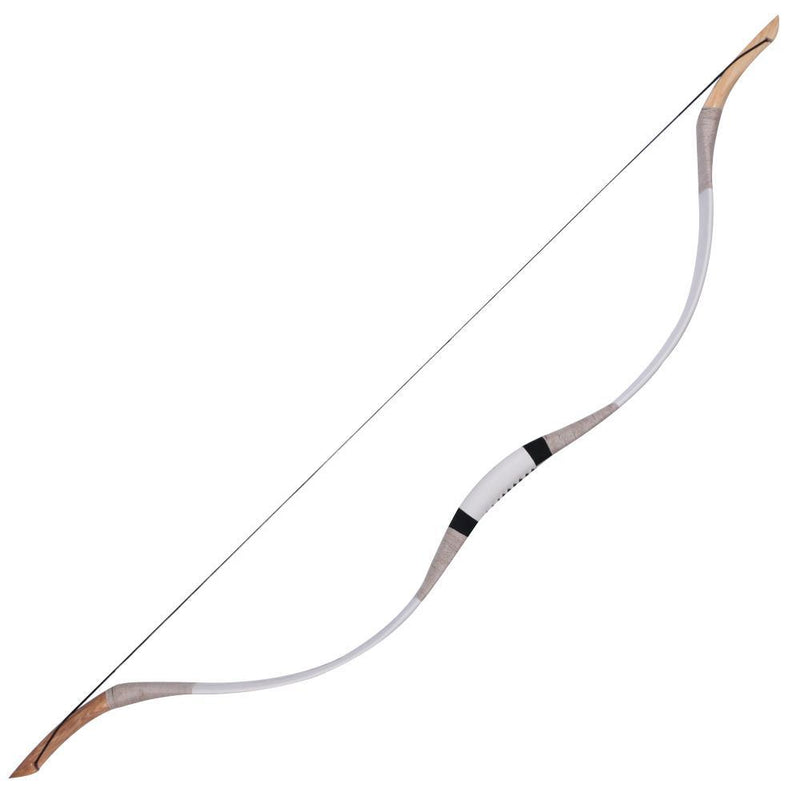 Archery Traditional Recurve Bow One-Piece Powerful Hunting Bow Target Practice Bow 30-70lbs