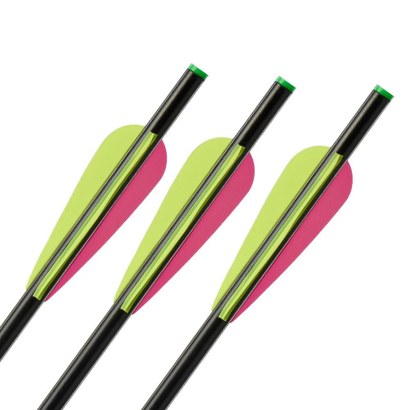 12pcs 20" Fiberglass Crossbow Bolt Archery Arrows 100grain