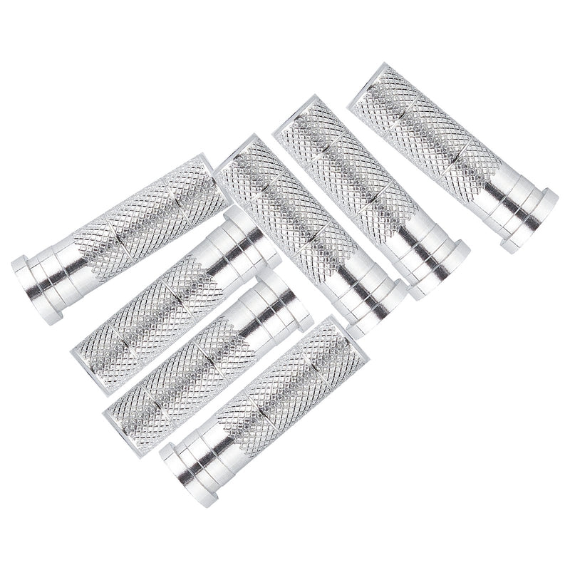 30Pcs Aluminium Insert Fit ID 6.2/7.6mm Arrowhead Connectors Archery Screw Broadhead Adapter