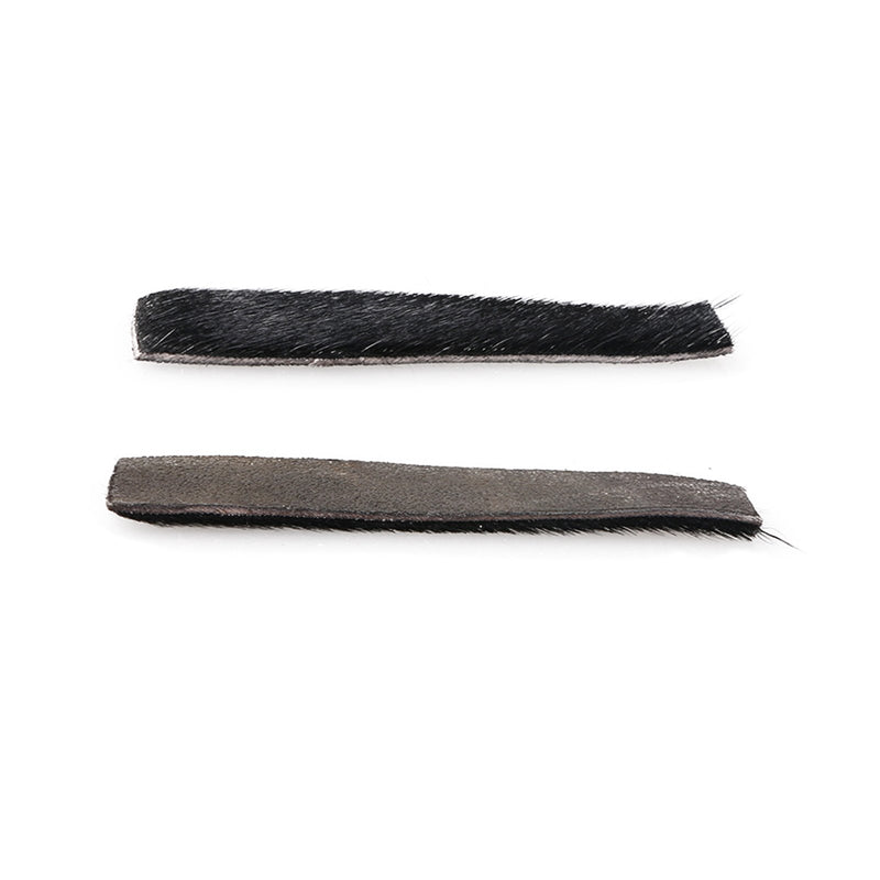 Archery Otter Hide Bow String Silencer Self-adhesive Fur Arrow Rest Bow Limbs Silencer Pads Kit