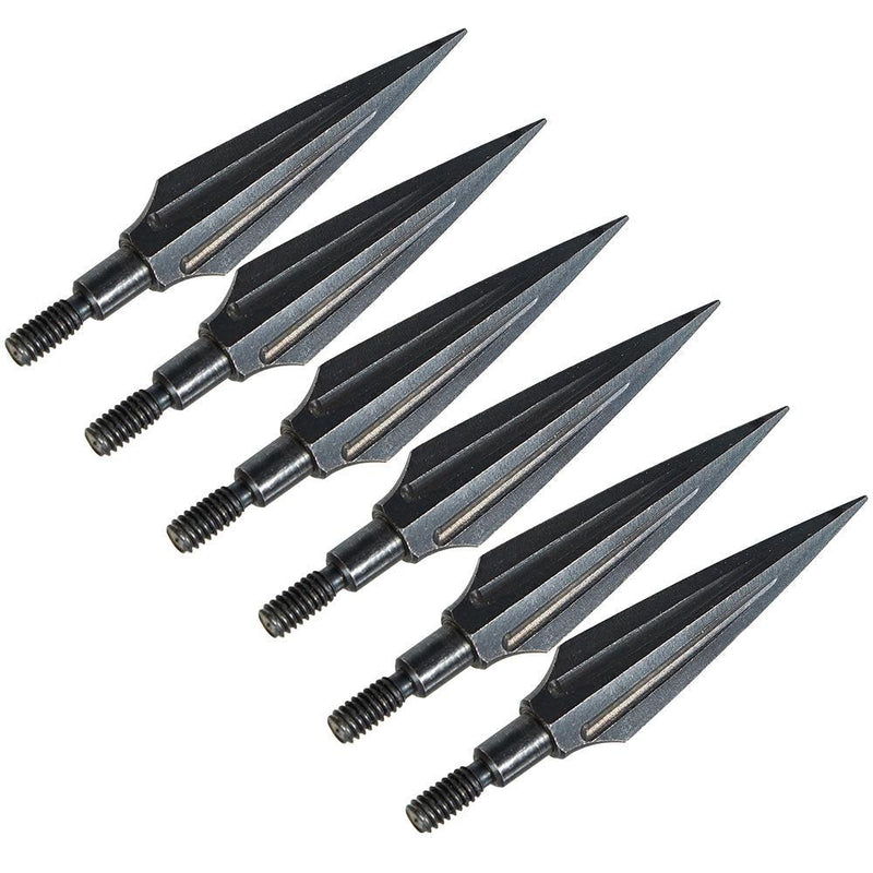 12Pcs Hunting Broadheads 120/150 Grains Carbon Steel Arrow Tips for Recurve Bow