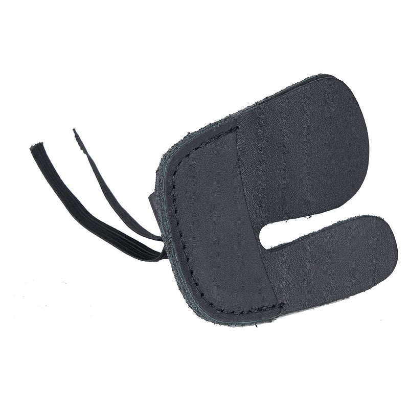 Archery Protective Finger Guard Double Layer Leather Finger Tab