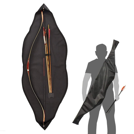 Recurve bow and clearance arrow case