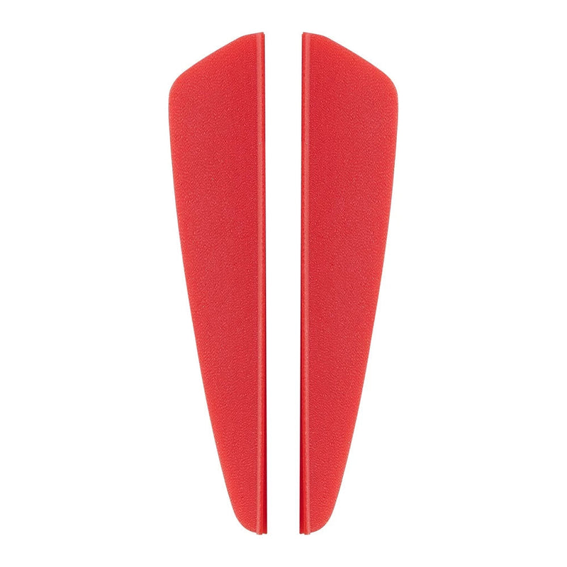 50pcs Archery Arrow Feather 2" Shield-shaped Plastic Vanes DIY Archery Accessories