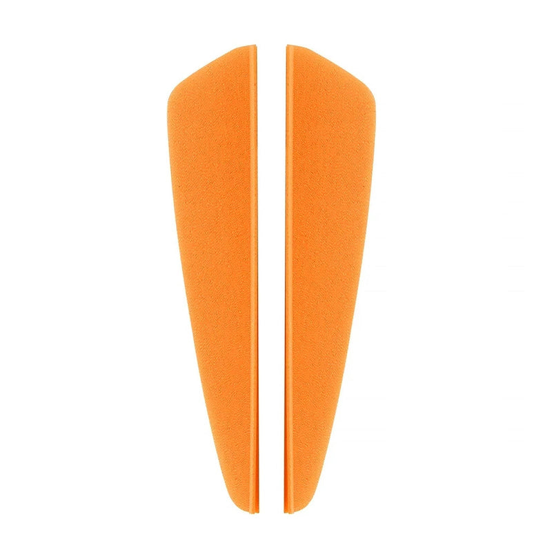 50pcs Archery Arrow Feather 2" Shield-shaped Plastic Vanes DIY Archery Accessories
