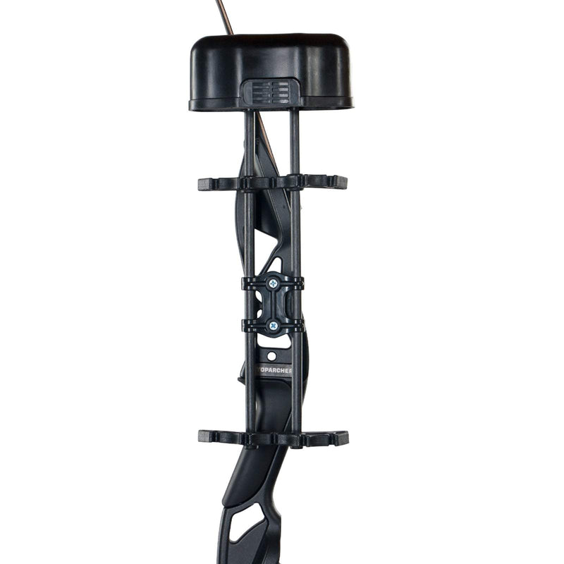 Archery Quick-Detach Quiver 5-Arrow Black Portable for Outdoor Hunting Bow