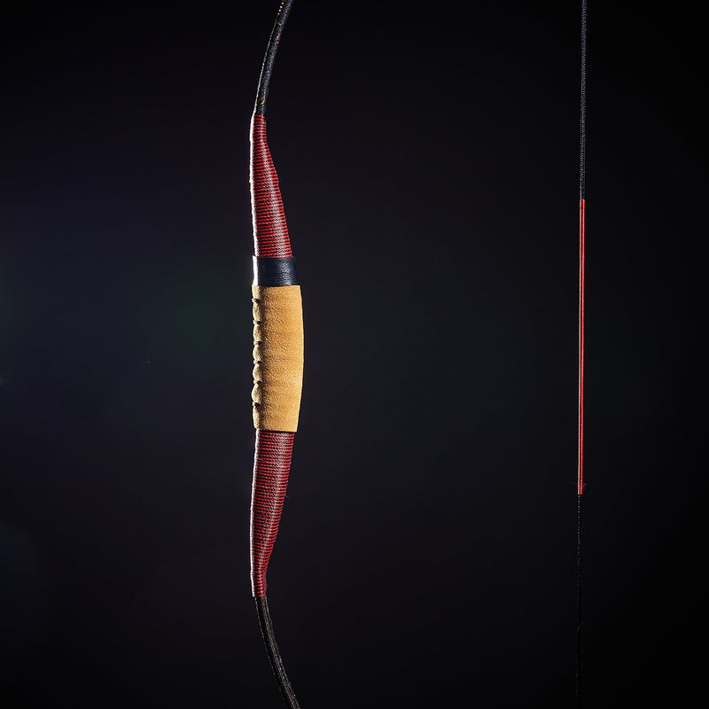 Archery Traditional Recurve Bow Mongolian Horse Wood Bow Hunting Target 15-50 lbs