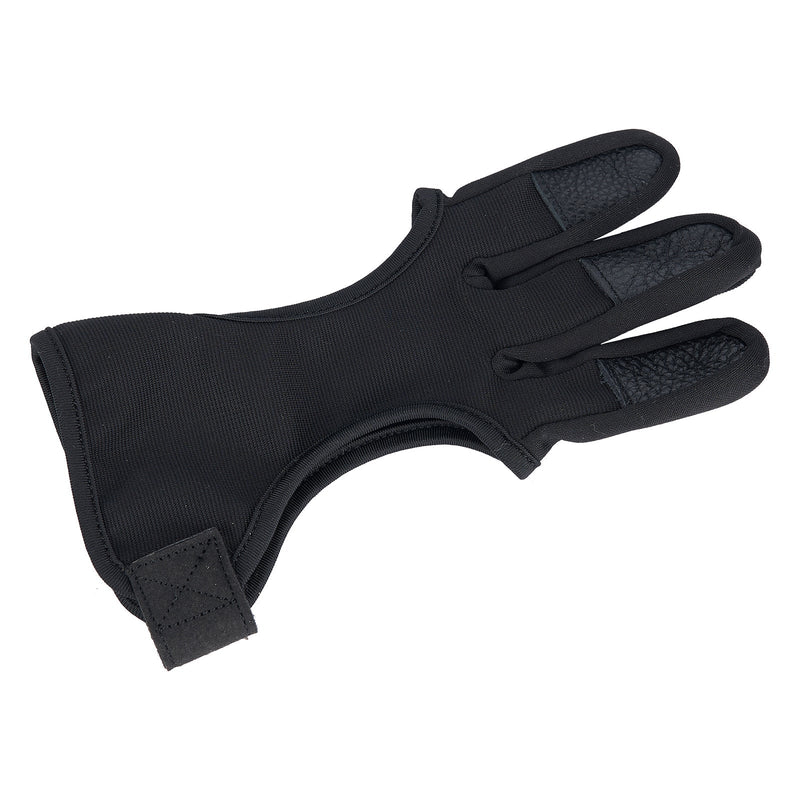 Archery Protective Gloves Leather Finger Guard Recurve Bow Finger Guard