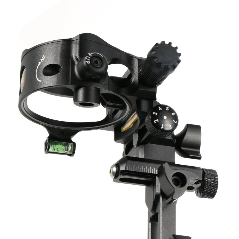 Archery 5-Pin Fiber Optics Bow Sight Compound Bow Sight Short Rod