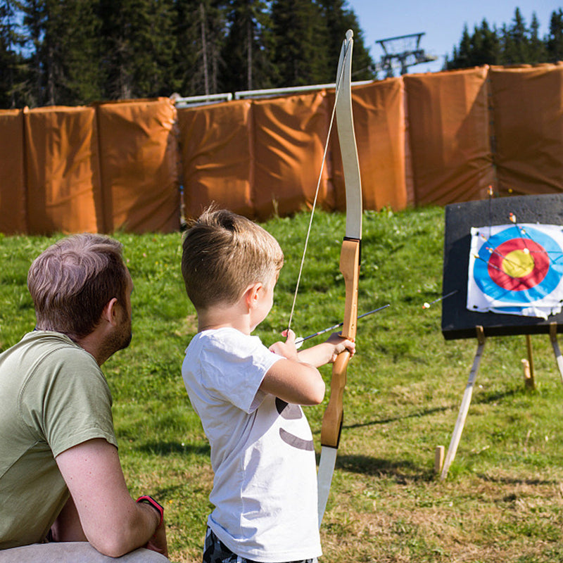 48" Archery Youths Competition Recurve Bow Set Right Hand Target Practice Bow for Teens Beginner Gift