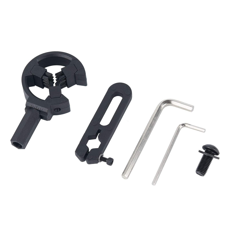 Archery Arrow Rest with Black Brush Capture for Recurve Compound Bow