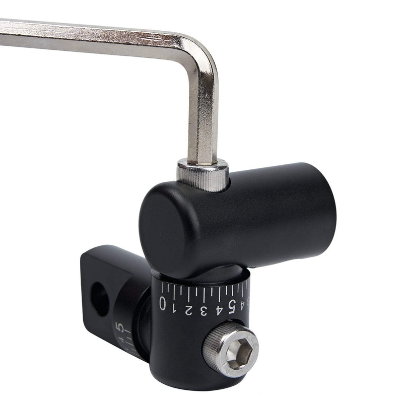 Single Sided V-Bar Archery Black Recurve Bow Stabilizer for Compound Bow