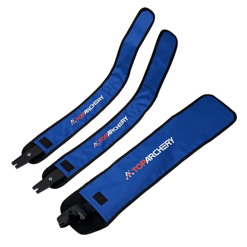 2pcs Archery Portable Bow Limbs Bag Case Easy Carrying Limb Protector Bag Recurve Bow Accessories For Archer Hunting Shooting