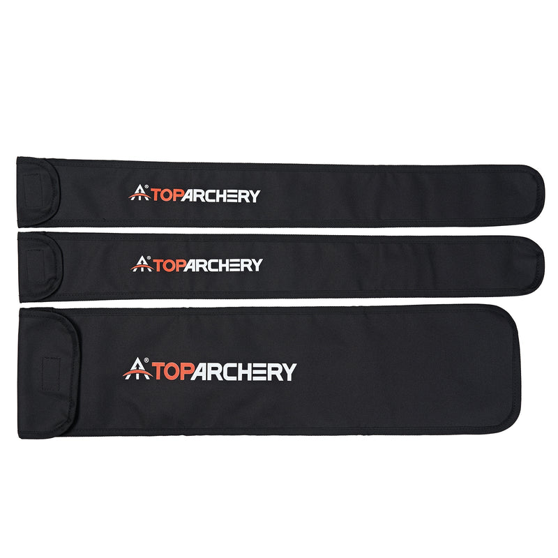 2pcs Archery Portable Bow Limbs Bag Case Easy Carrying Limb Protector Bag Recurve Bow Accessories For Archer Hunting Shooting
